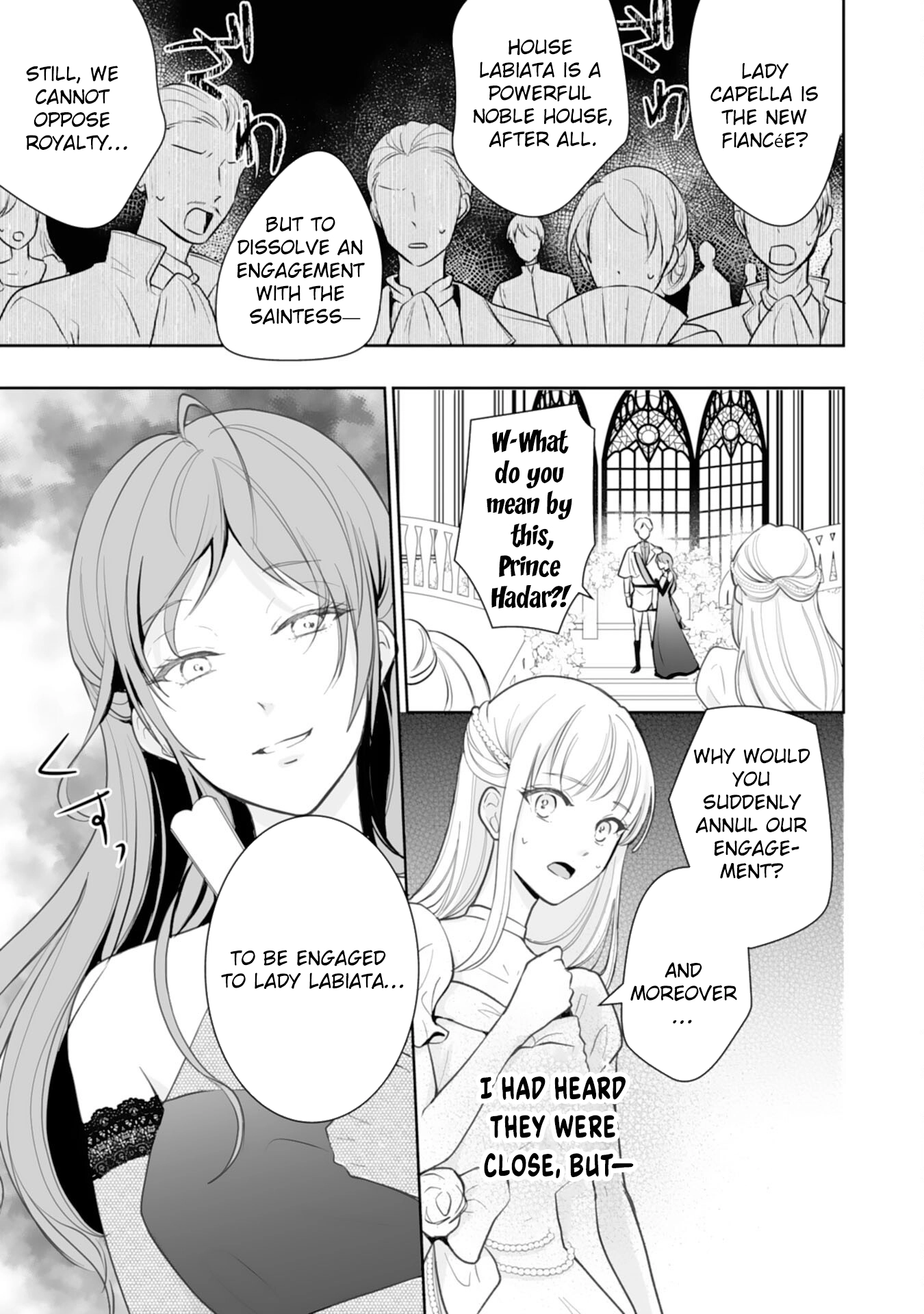 You Cast Me Aside Like a Saintess, Now You Want Me Back. Chapter 1 - . Page 9